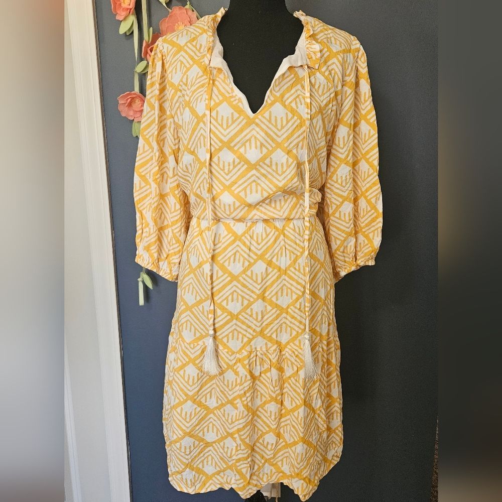 NWT City Chic Geo Ruffle Mini Dress Plus Size 24W